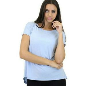 Yogalicious!! Split back top M